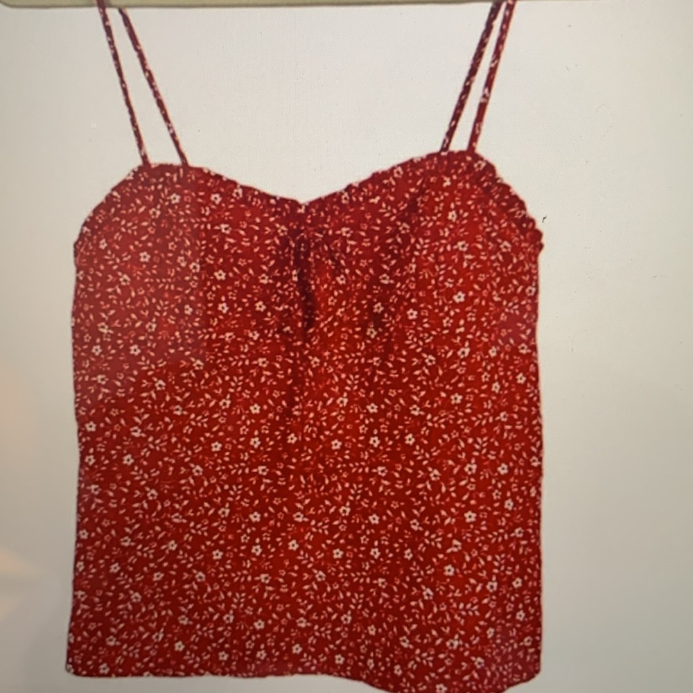 Red Zara halter top-NWT - Picture 3 of 7